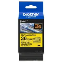 Casetă Brother – TZe-SL661, P-Touch, 36 mm, negru/galben