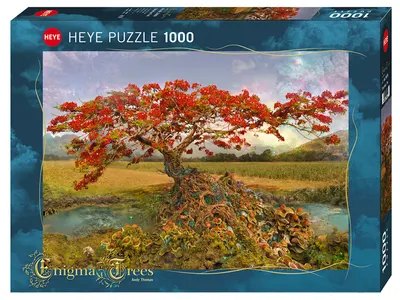 Puzzle Heye din 1000 de piese - Copac stroncium, Andy Thomas