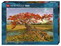 Puzzle Heye din 1000 de piese - Copac stroncium, Andy Thomas