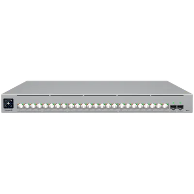 Ubiquiti network switch ECS-24-PoE-EU Enterprise-grade 24-port, Layer 3 Etherlighting PoE+++ switch with high-capacity 10 GbE RJ