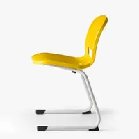 Scaun ergonomic pentru elevi, Ergos Shell Pole, Galben