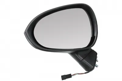 Oglinda stanga electrica incalzita, crom, grunduita SEAT IBIZA intre 2008-2012