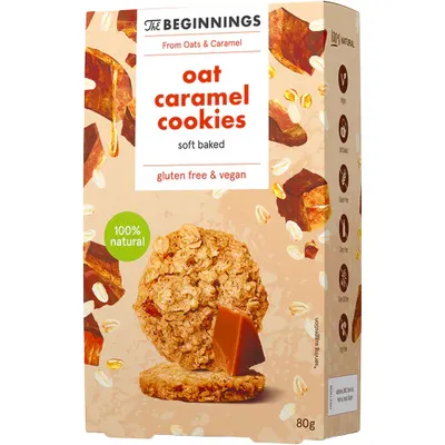 Cookies din Ovaz cu Caramel fara Gluten 80g