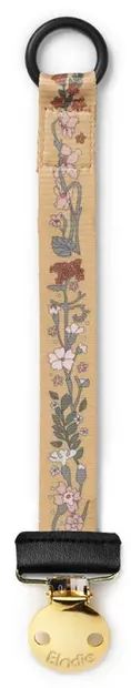 Clemă pentru suzetă Elodie - Golden Vintage Flower