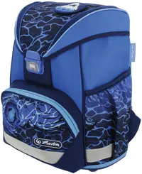 Ghiozdan școlar școalăr Herlitz UltraLight - Blue Shark