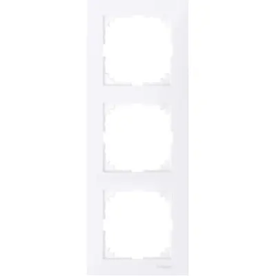 Rama tripla M-Pure, alb activ