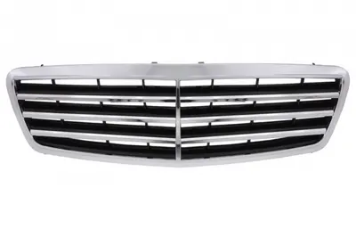Grila fata completa, crom gri MERCEDES Clasa C intre 2004-2008