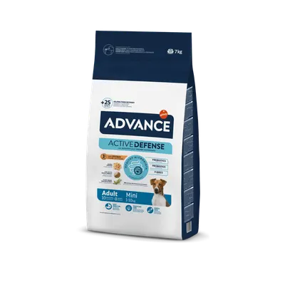 ADVANCE Mini Adult, XS-S, Pui, hrană uscată câini, 7kg