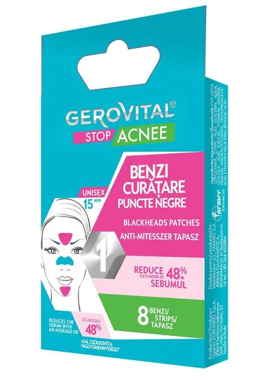 Gp Stop Acnee Benzi Curatare Puncte Negre 4560