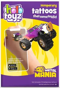 Tatuaje temporare HoloToyz Augmented Reality - Automobile