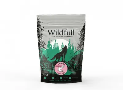 Wildfull Adult Mediu-Maxi - Hrana uscata ultra-premium - Somon - 2kg