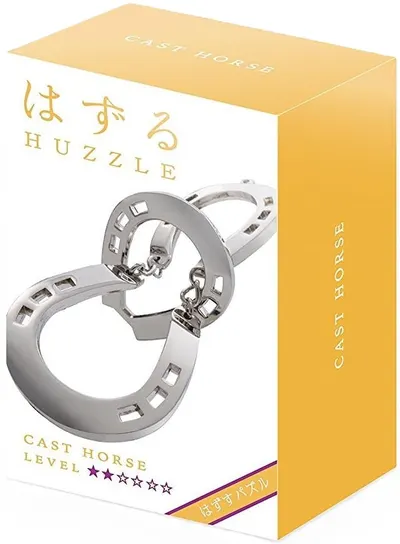 Puzzle logic metalic Hanayama - Cast Puzzle Horse Huzzle