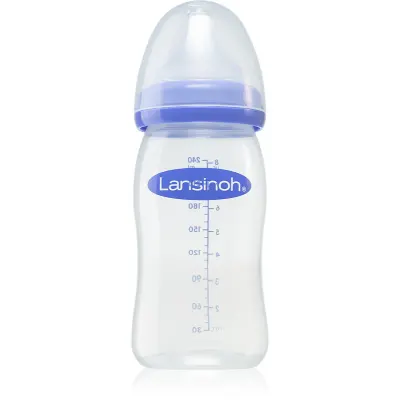Lansinoh NaturalWave biberon pentru sugari Medium 1 buc