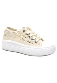 Pantofi sport pentru femei - BM190787 - Bej