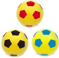 Jucărie pentru copii Mondo – Minge moale, 19 cm, assortiment