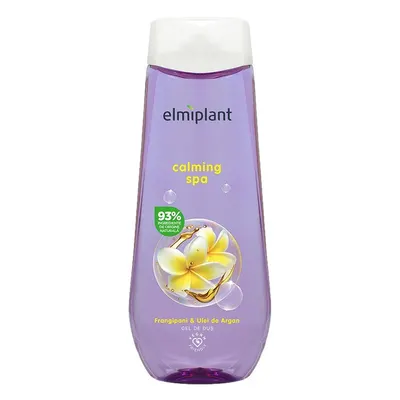 Gel de Dus Elmiplant Calming Spa, cu Frangipani si Ulei de Argan, 400 ml