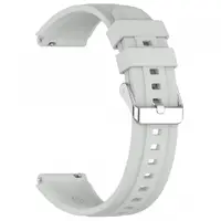 Curea Techsuit W075 pentru Huawei Watch / Garmin Watch Series, 18mm, Gri
