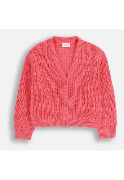 Cardigan in V cu nasturi