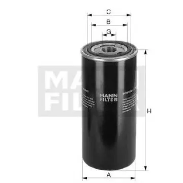 Filtru ulei Mann-Filter WH 724