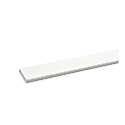 Capac canal parapet Signa 80mm, RAL9010 alb