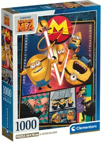 Puzzle Clementoni din 1000 piese - Despicable me 4