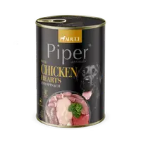 Piper Adult Dog, Inimi de Pui si Spanac, 400 g