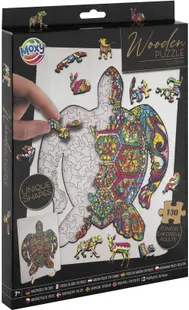 Puzzle din lemn Grafix din 130 de piese - Țestoasă