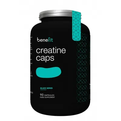 Creatine, 90 Caps, Creatina monohidrata capsule (Black Series), Benefit