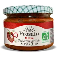 Aperitiv cu Ardei Copti si Branza Feta Ecologic/Bio 220g