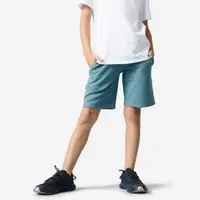 Pantalon scurt bumbac Educație fizică 500 Verde Copii