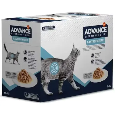 Advance Veterinary Diets Cat Gastroenteric Sensitive, 12x85 g