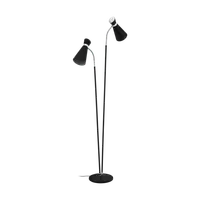 Lampa pardoseala SARDINARA negru, chrome 220-240V,50/60Hz