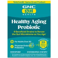 Probiotic Studiat Clinic 55 Miliarde UFC Culturi Vii pentru Digestie, Microbiom si Longevitate 50+ Ani 30cps