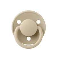 Suzeta cu tetina rotunda pentru +6 luni De Lux Vanilla, 1 bucata, Bibs