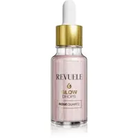 Revuele Glow Drops Rose Quartz ser cu efect iluminator corp si fata