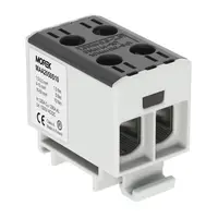 OTL50-2 black 2xAl/Cu 1,5-50mm² 1000V Clema distribuitor