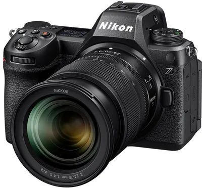Aparat foto fără oglindă Nikon - Z6 III, Nikkor Z 24-70 mm, f/4 S, negru
