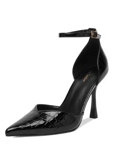 Pantofi dama - negru - sintetic - Negru