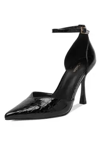Pantofi dama - negru - sintetic - Negru