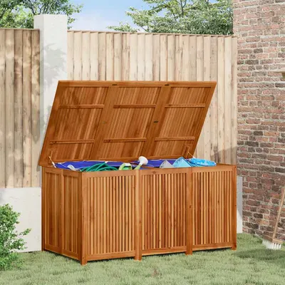 vidaXL Ladă depozitare pentru grădină 150x80x75 cm lemn masiv acacia