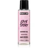 Beauty Jar Love Story gel de duș mătăsos