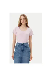 Tricou dama 10019329 30046199 - Bumbac/Elastan - Roz - Roz