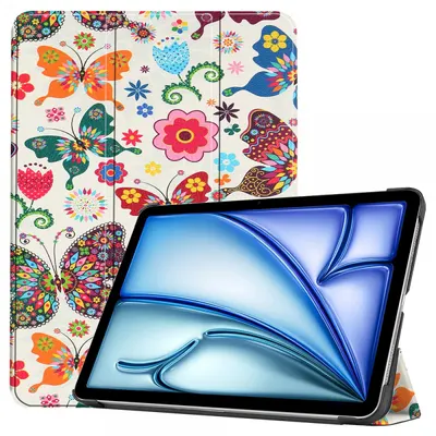 Husa pentru Apple iPad Air 11 (2026) / iPad Air 11 (2025) / Air 11 (2024), Techsuit, FoldPro Butterfly, Multicolor