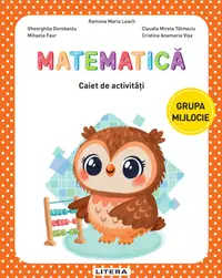 Matematica. Caiet de activitati. Grupa mijlocie