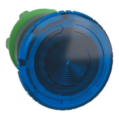 Cap Albastru Luminos, Ciuperca Ø40, Fixare Ø22 cu Blocare, Integral Led
