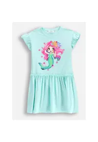 Rochie tricotata WC5129202IGK-031 - Verde menta