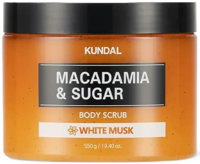 Kundal Scrub de corp cu mosc alb, 550 g