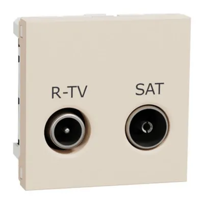 Noua Unica, Priza R-TV/SAT individuala 2m bej
