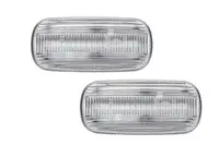 Semnalizator lampa lateral stanga dreapta transparent, LED, dinamic potrivit AUDI A3, A4 B6, A4 B7, A6 C5, A6 C6 1.4-5.2 2000-2013