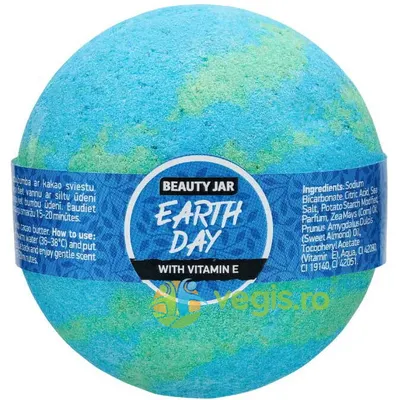 Bila de Baie Efervescenta cu Vitamina E Earth Day 150g